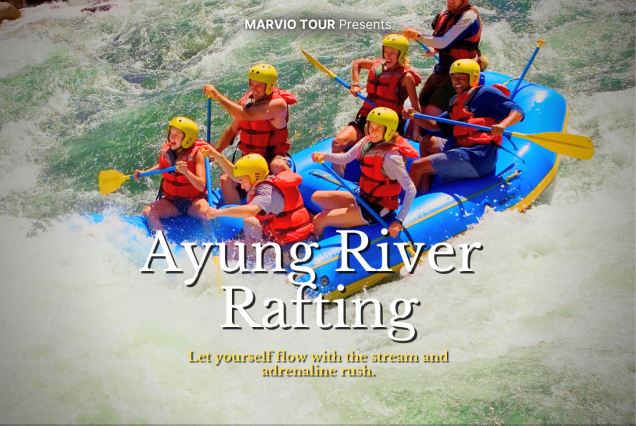 Artwork Ayung River Rafting product by MarviO Tour