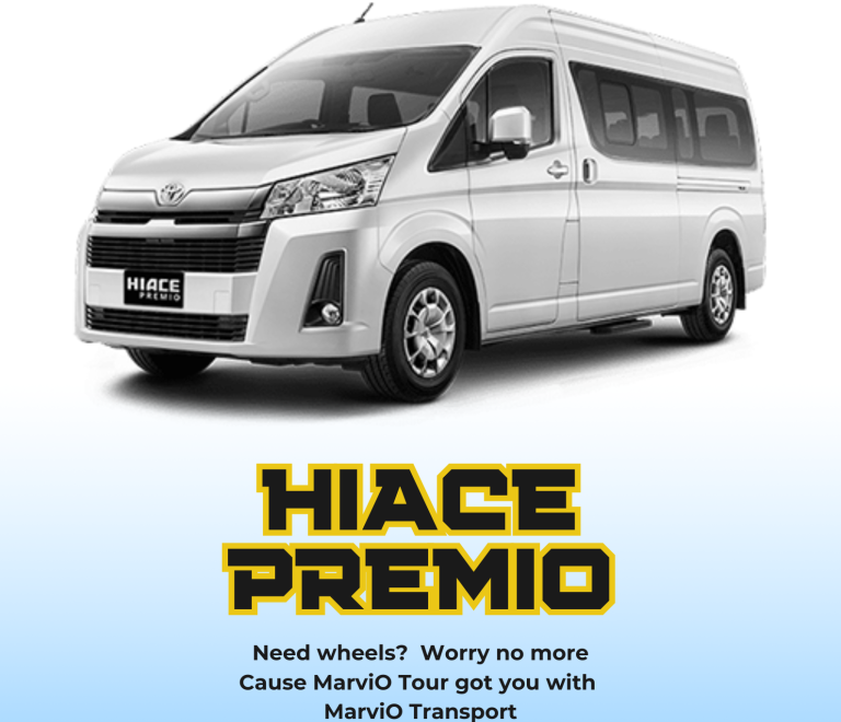 HIACE Premio rental poster