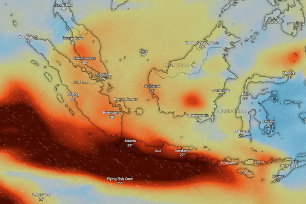 3 Airports Suspended Flights due to Anak Krakatau volcanic ash over Indonesia