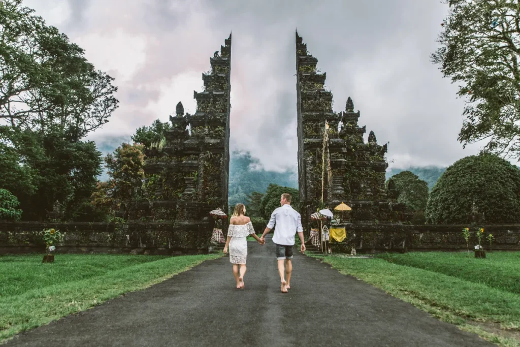 Traveling Smart while exploring a Bali temple