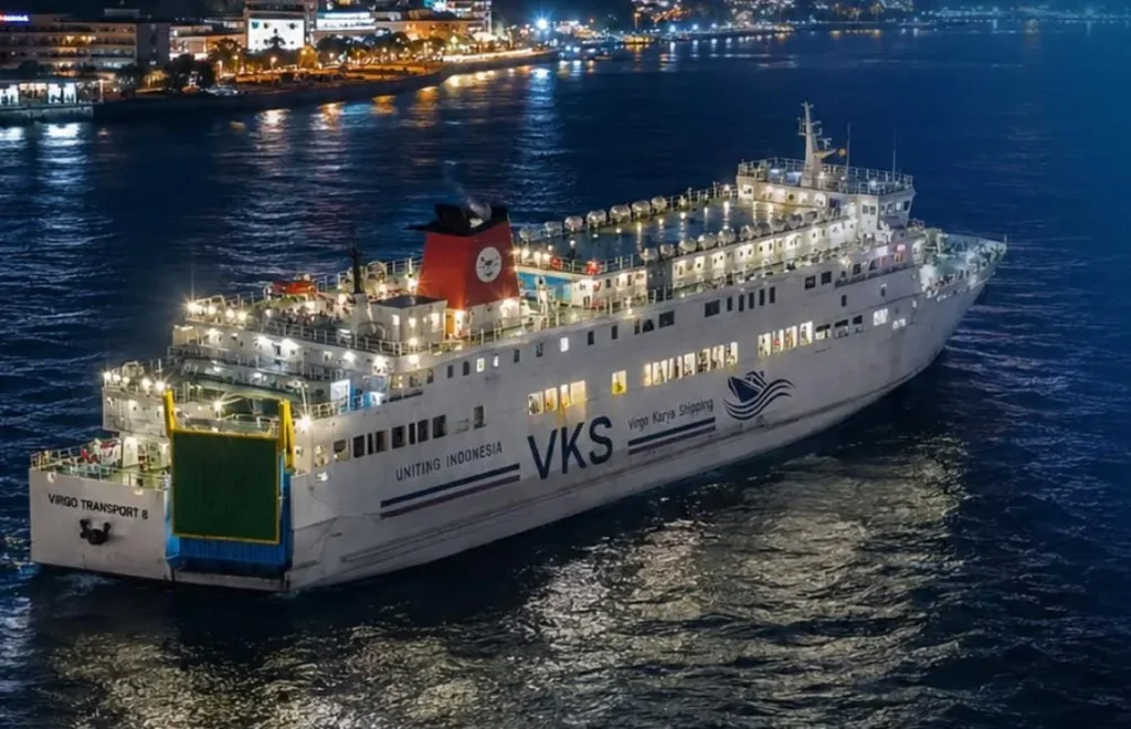 aerial view of kapal virgo