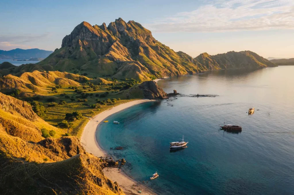 Padar Island in Labuan Bajo Indonesia