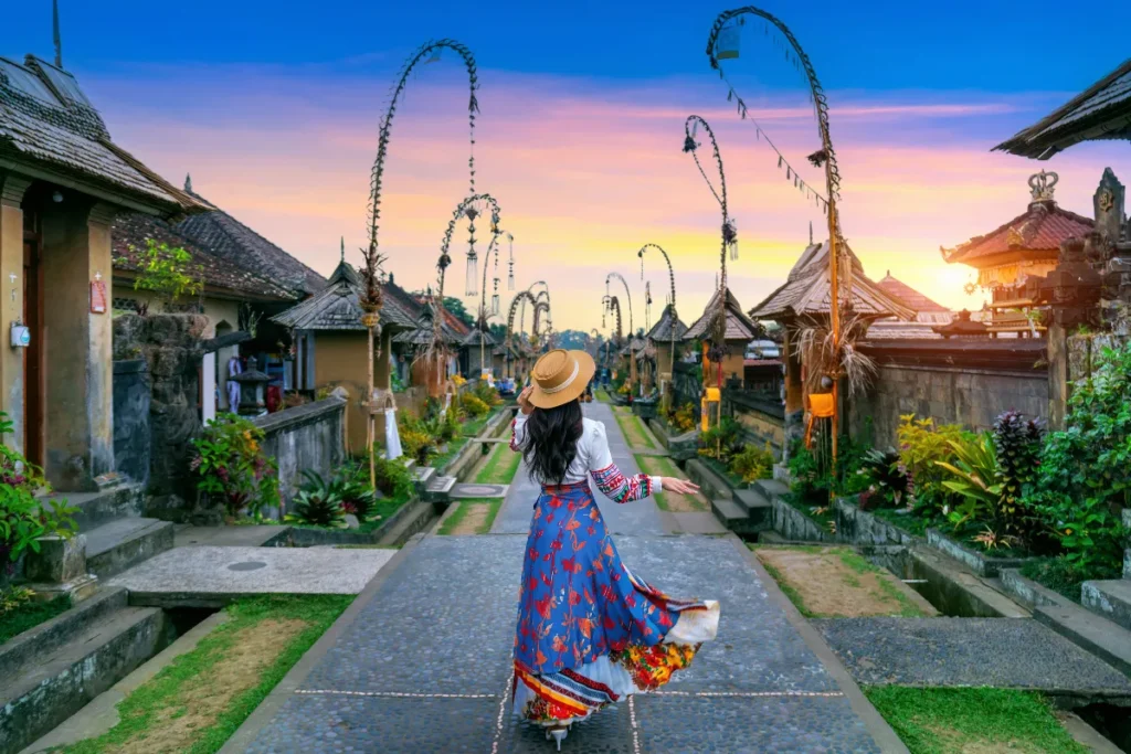 Traditional Balinese village experience and activities in Bali
